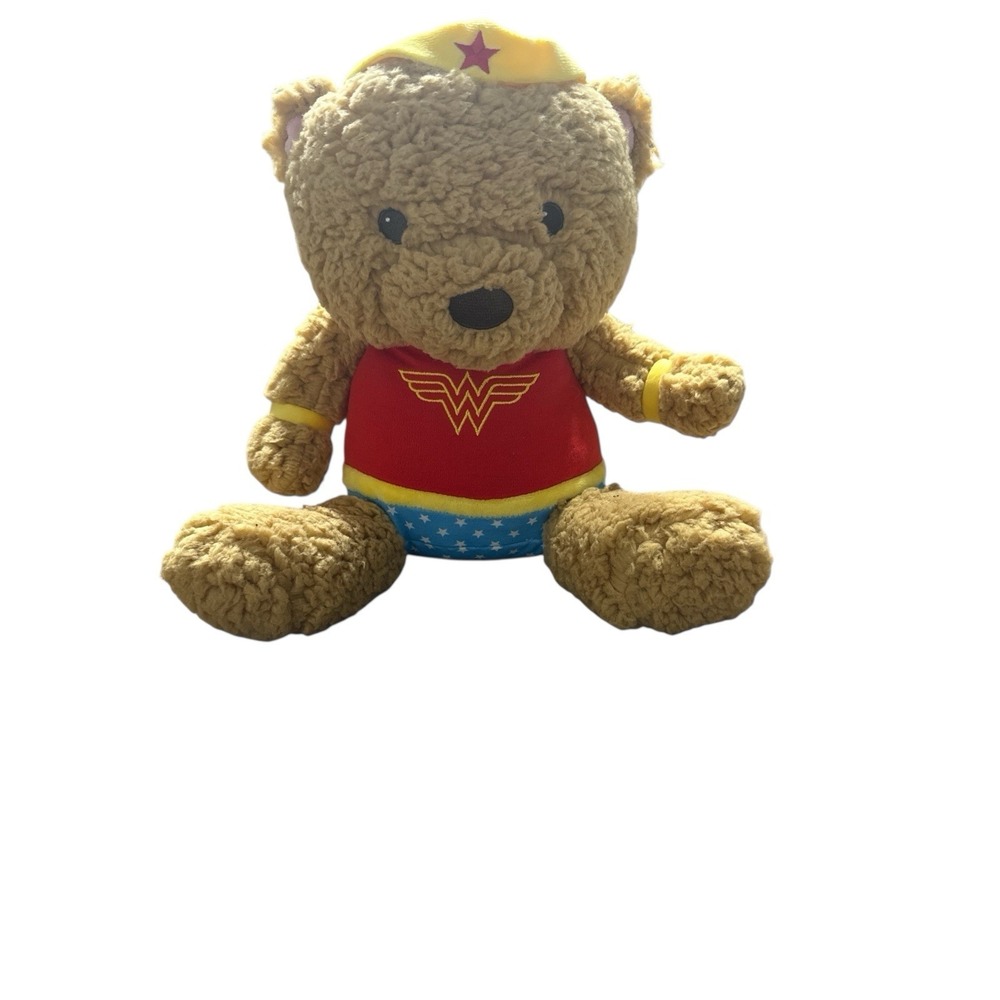 Hallmark Wonder Woman Teddy Bear Plush Stuffed Animal Toy  11"
